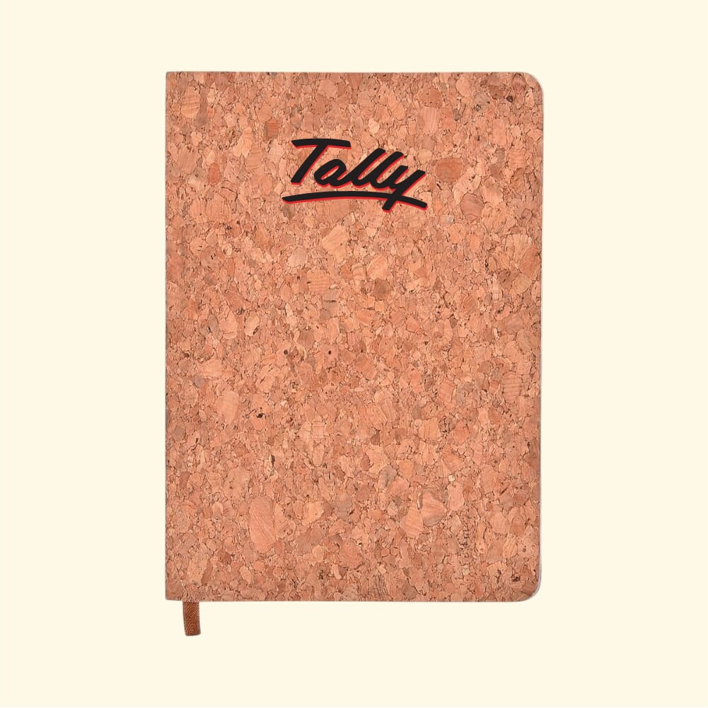 Eco Notes Eco friendly Notebook- Natural Cork- A5- 196 Pages
